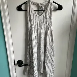 black ribbed halter dress Black Halter Neck Ruched Midi Dress With Side Slit main image 1